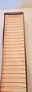 Seeberg OEM Mint Unused Jukebox Title Strips 12 to a Sheet 25 Sheets - Picture 1 of 5