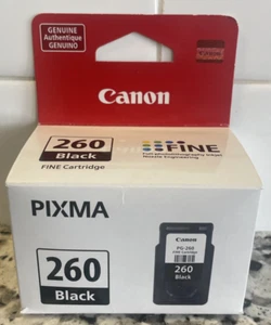 Canon - 260 Tintenpatrone Schwarz - Pixma PG-260 - Original OEM Neu Versiegelt - Bild 1 von 1