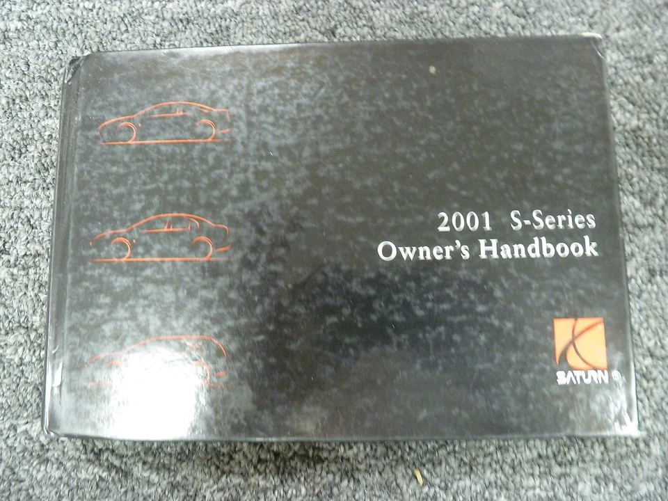 2001 Saturn S Series Owner Operator Manual Sedan Coupe SL1 SL2 SC1 SC2 SW2 xo - Image 1 of 1