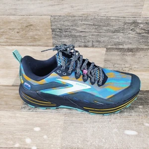 Scarpe da donna Brooks Cascadia 16 taglia 10,5 B trail running eclipse marine sneakers - Foto 1 di 12