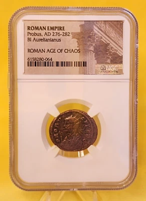 NGC~Roman Empire Probus, AD 276-282 BI Aurelianianus Ancient Coin Age Of Chaos - Image 1 of 4