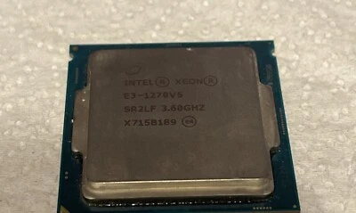 CPU ESTACIÓN DE TRABAJO INTEL XEON E3-1270 V5 SR2LF 3,60 GHz 8 MB 4 NÚCLEOS LGA1151 80 W #73 Foto 1 de 2