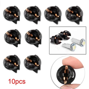 Enchufes base lámpara panel instrumentos coche 10 piezas T10 bloqueo giratorio W5W 168 192 194 - Imagen 1 de 10