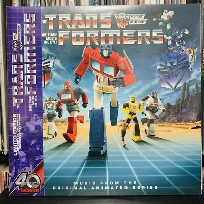 Transformers - Music from the Original Animated Series Vinyl LP OST NEW SEALED - Image 1 of 2