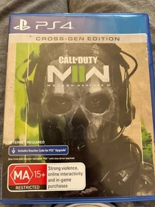 Call of Duty: Modern Warfare II (Sony PlayStation 4, 2022) PS4 - Picture 1 of 1