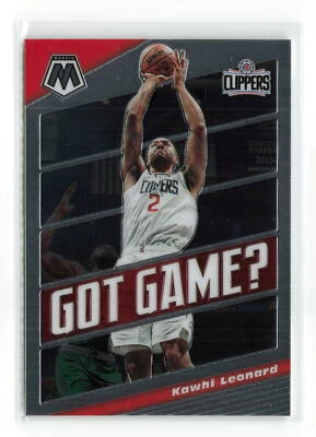 Kawhi Leonard #13 2019-20 PANINI MOSAIC CLIPPERS GOT GAME - Image 1 of 2