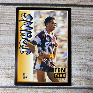 Chris Johns 197 ~ NRL Dynamic Trading Card 1994 ~ Ten Year Tribute - Picture 1 of 3