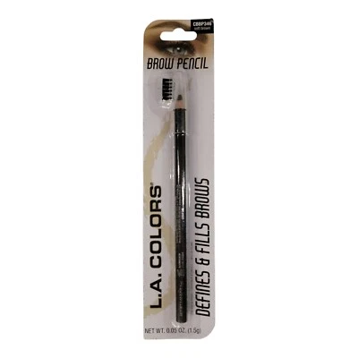 LA Colors Brow Eyebrow Pencil Defines Fills Soft Brown CBBP346 New Sealed - Image 1 of 4