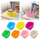 Foot Tub with Hanging Hole Plastic Foot Bath SPA Basin for Dry Cracked Foot