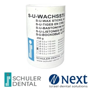 Schuler Dental Lab S U Wax Sticks Blue Ø4.5 x 110  250 gr - Picture 1 of 4