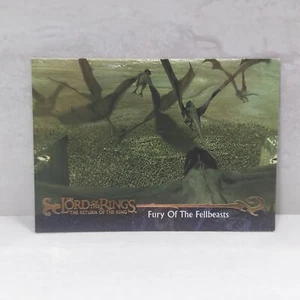 LOTR Return Of The King #143 Fury Of The Fellbeasts Trading Card Topps 2004 - Picture 1 of 6