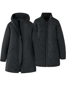Ampake Women's Winter 3 in 1 Parka Coat Warm Puffer Liner Jacket Detachable Hood - Picture 1 of 46