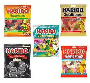 Haribo Gummy Sweets Mini Bags Sweets & Share Candy Pack to Share - Picture 1 of 6