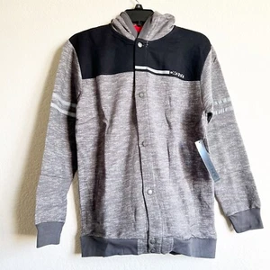 DKNY Boys’ Sweatshirt – Fleece Full Zip Hoodie (Size: XL (18-20) New $48 - Picture 1 of 10