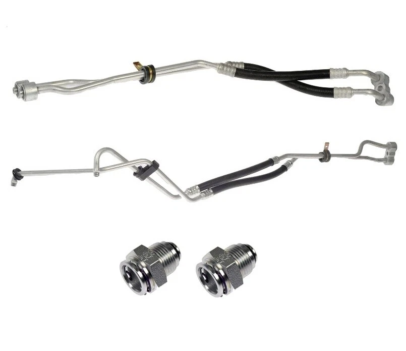 Kit de mangueras de enfriador de aceite de entrada y salida Dorman para Chevy Blazer S10 GMC Jimmy tracción trasera Foto 1 de 1