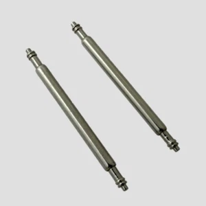 2 Oyster Rolex fecha perpetua 19 mm acero inoxidable resorte pines 1500 - Imagen 1 de 3