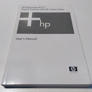 HP Photosmart R717 Digital Camera Manual ONLY - Picture 1 of 2