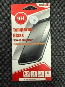 Protection écran en verre trempé pour Samsung A20 par 22cases - NEUF scellé en boite - Photo 1 sur 1