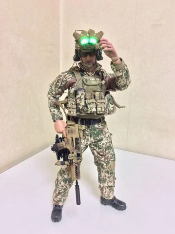1/6 Military Figure Soldier Equipment Special Force Gun Arms Army Action FromJP Cover
