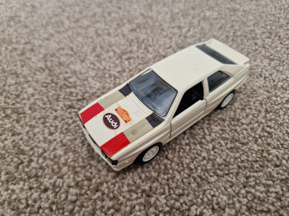CORGI SOLIDO 1/43 CLASSIC AUDI QUATTRO RALLY DIECAST MODEL CAR - Image 1 of 3