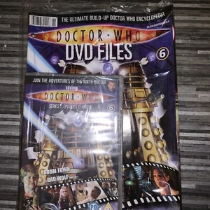 Doctor who dvd files Number 6 DVD +MAGAZINE series 1 episodes 11 & 12 Brand New! - Picture 1 of 2