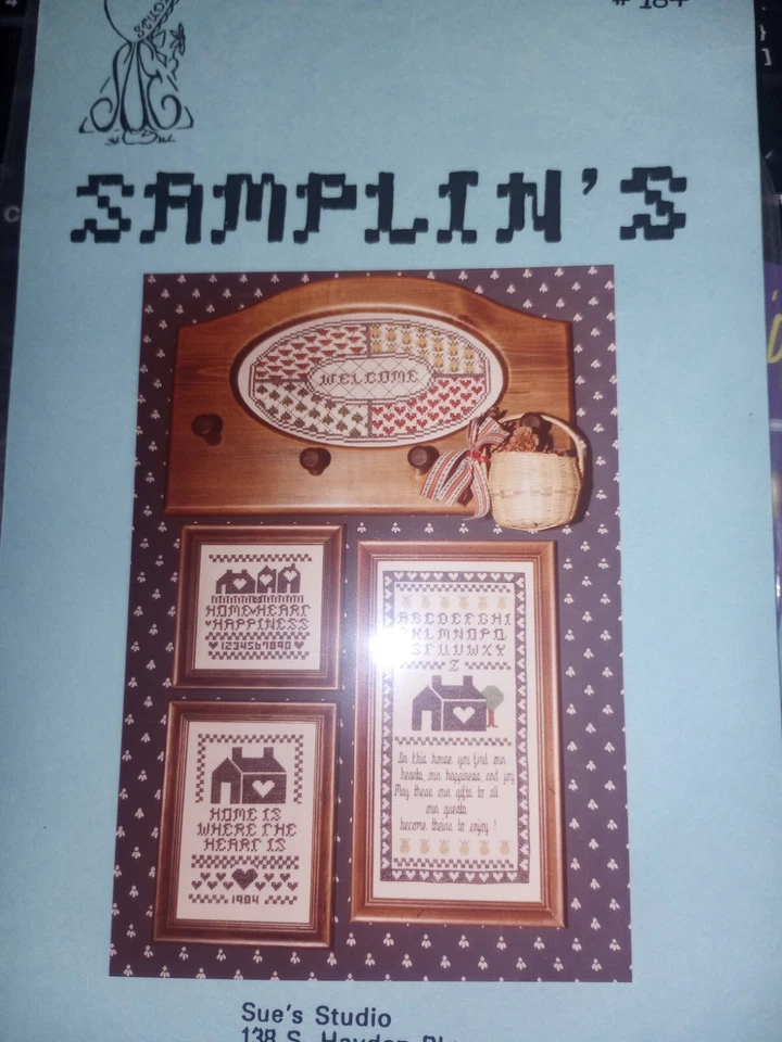 Sue's Studio #184 Samplin's Stitchery pattern E3 - Image 1 of 1