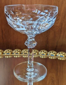 Replacement champagne coupe/tall sherbet crystal glass WATERFORD CURRAGHMORE - Picture 1 of 6