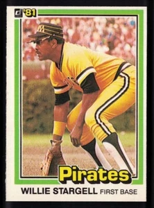 Donruss #12 Willie Stargell 1981 - Piratas de Pittsburgh - Imagen 1 de 2