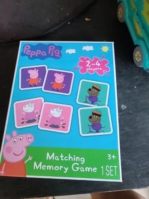 Peppa Pig Memory &  Blues Clues Matching Game & Peppa Puzzle - Image 1 of 4