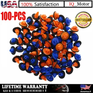 100x Fender Flare Retainer Clips for 05-16 Toyota Tacoma 75397-35010 75495-35010 - Picture 1 of 13