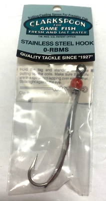 Ложка Clarkspoon для пресноводной и морской дичи рыбы 3 дюйма НОВАЯ 0-RBMS - Изображение 1 из 4