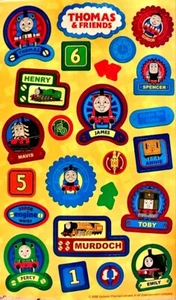 **RARE**  Maxi THOMAS & FRIENDS TRAIN Sandylion Stickers ~ 1 sheet  VINTAGE - Picture 1 of 1