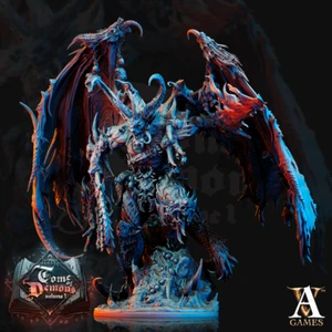 Armaros, Chaos Incarnate - Demonios Portadores - OPR Grimdark Future DND - Imagen 1 de 3