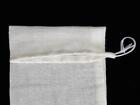 1000 sacs réutilisables cordon de serrage mousseline coton emballage savon de bain herbes thé