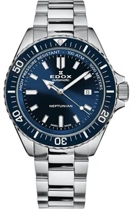 EDOX Skydiver Neptunian 80120-3BUM-BUF Man Mechanical Watch - Picture 1 of 2