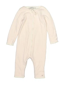 Baby Dior Girls Ivory Long Sleeve Bodysuit 9 - Picture 1 of 2