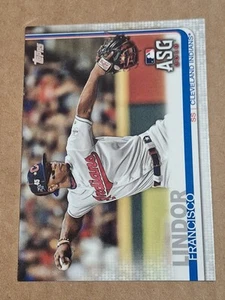 2019 FRANCISCO LINDOR TOPPS UPDATE ALL STAR GAME BASEBALL CARD #US293 GUARDIANS - Bild 1 von 3