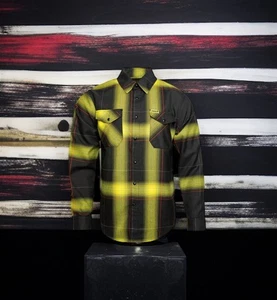 DIXXON Flannel Christian "Hosoi" Skateboarding Legend Tribute Collab Sz L New - Picture 1 of 2