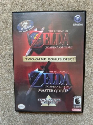 gamecube ZELDA Ocarina Of Time + Master Quest Spiel (NI) Nintendo PAL UK Version - Bild 1 von 4