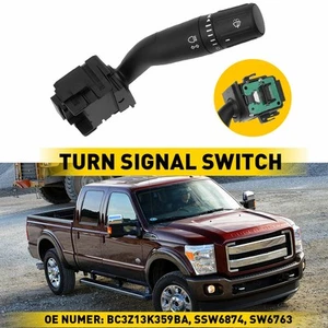 Black Turn Signal Control Wiper Arm Lever for Switch 2011-13 Ford F150 F250 F350 - Picture 1 of 10