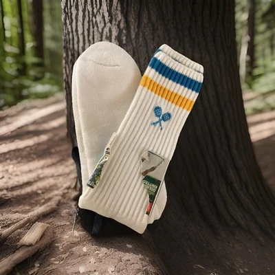 "Calcetines deportivos de tenis Hanes vintage de 18"" de longitud" Foto 1 de 3