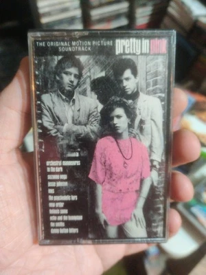 Pretty in Pink - Movie Soundtrack Cassette Tape 1986 A & M Records Tested - Image 1 of 4