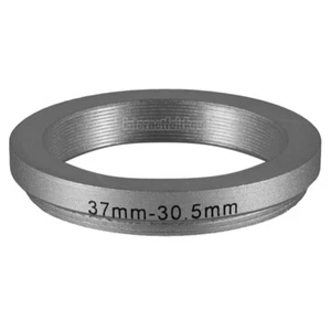 37-30.5mm Adapterring 37mm-30.5mm Filteradapter 37 - 30.5 mm silber - Bild 1 von 3