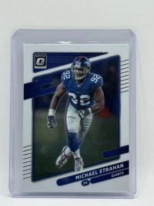 Michael Strahan 2021 Panini Donruss Optic Football Base #18 New York Giants - Picture 1 of 2