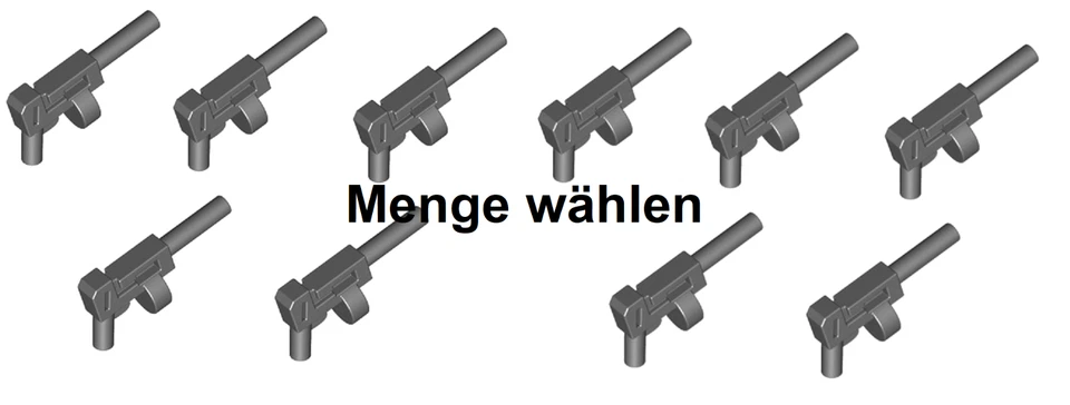 LEGO Batman Weapons Tommy Gun x1608 4293088 4549989 6129265 Choose Quantity (2,5,10) - Image 1 of 1