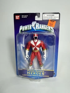 Figura de acción Power Rangers Heroes Lightspeed Rescue Red Ranger serie 12 NUEVO - Imagen 1 de 5