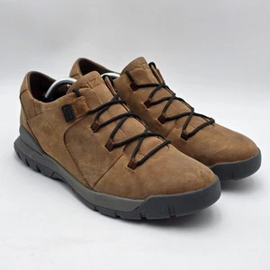 Kizik Wildleder Herren Größe 12 Braun Schnürschuhe F.A.S.T Arbeit Freizeit Wandern - Bild 1 von 11