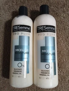 (2 Pack) Tresemme Pro Pure Micellar Moisture Daily Conditioner 16 fl oz - Picture 1 of 5