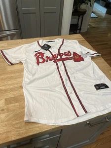 Nike Atlanta Braves MLB Limited Home Jersey Custom Taylor #1 White Men’s Size XL - Picture 1 of 7