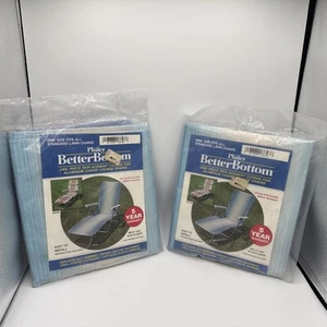 2 Chaise Lounge Replacement Cover Phifer Better Bottom One Piece BBCLO-G2D Blue - Picture 1 of 3